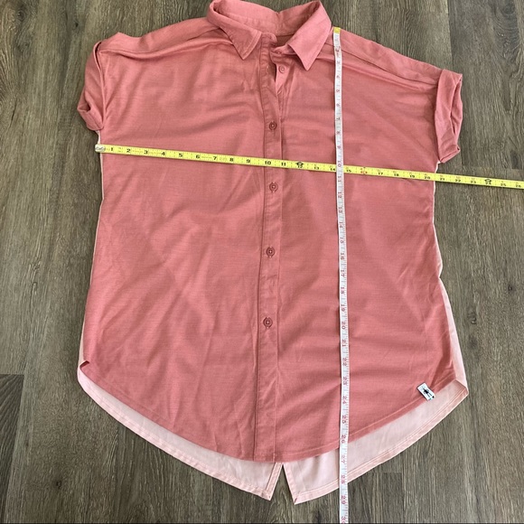 Smartwool Everyday Exploration Short Sleeve Merino Wool Blend Top - Picture 6 of 8